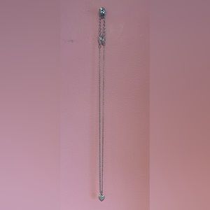 Small Silver Heart Necklace
